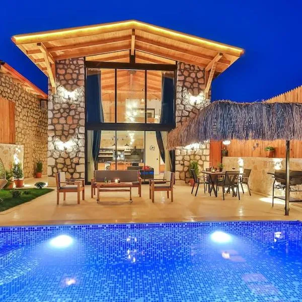 Villa Mila Patara-Luxury villa with pool, hotel in Kalkan