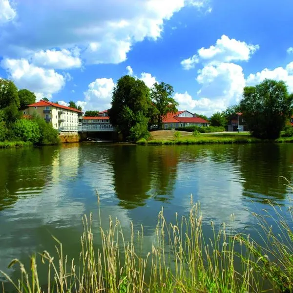 Hotel Weserschlösschen, hótel í Nienburg