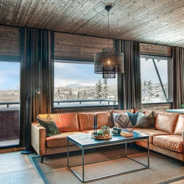 New ap The Nest in Hafjell ski in out and fast Wifi: Lillehammer şehrinde bir otel