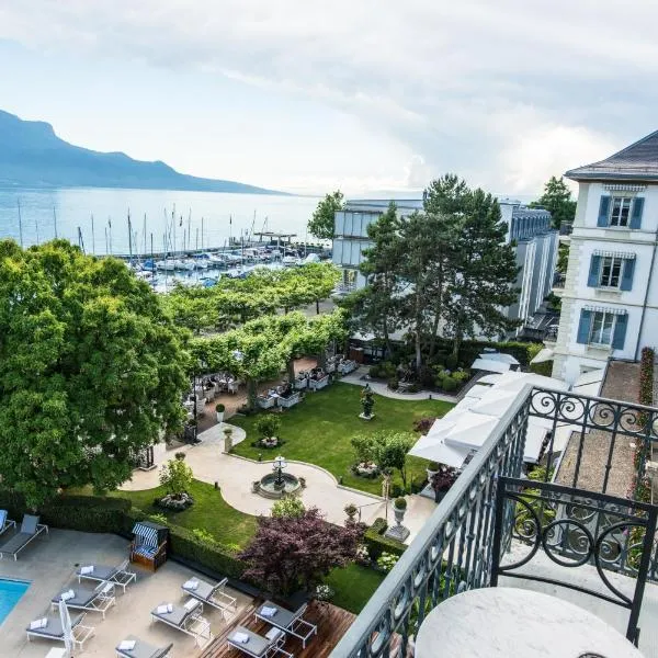 Grand Hotel du Lac - Relais & Châteaux, hotelli Lausannessa