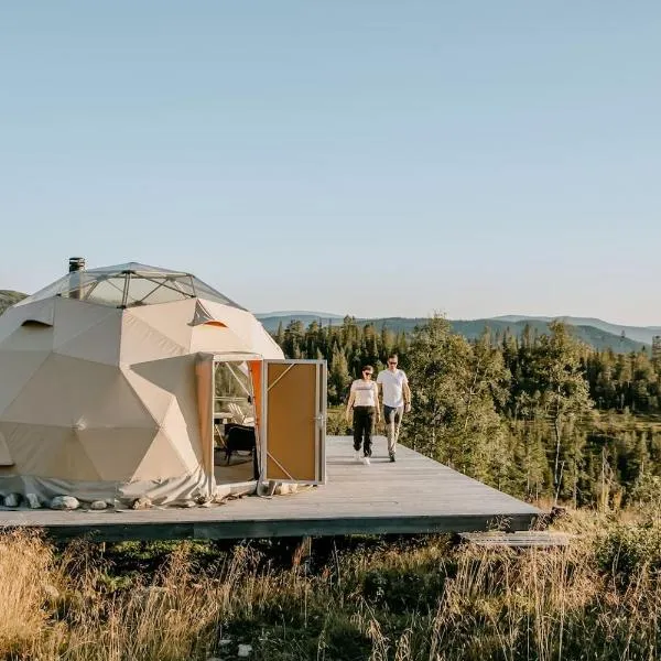 Arctic Dome Namdalen: Grong şehrinde bir otel