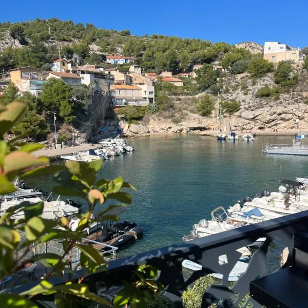 Nouveau cabanon L ilette vue mer calanque de Niolon, hotel i Laure