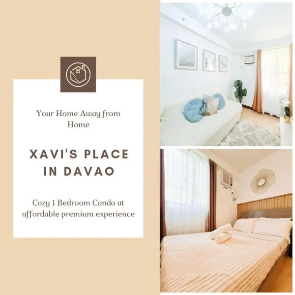 Cozy 1BR Condo near Airport Davao City, hotel em Dávao