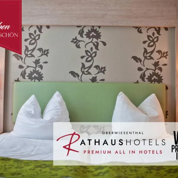 Rathaushotels Oberwiesenthal All Inclusive, hotel in Bärenstein