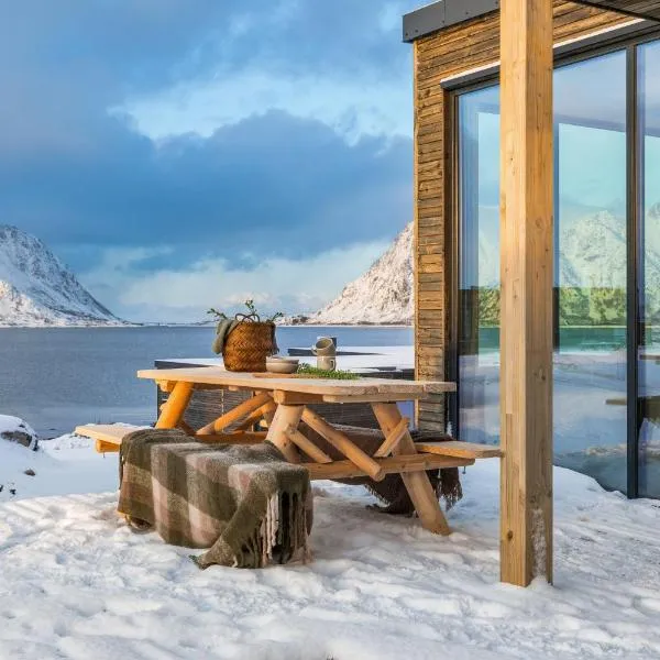 Nydelig hytte i unike Lofoten i nærheten av Henningsvær!, hotel a Vestpollen