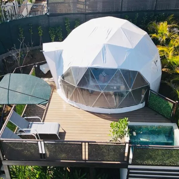 Glamping Tortuga Verde, hotell i Ocotal