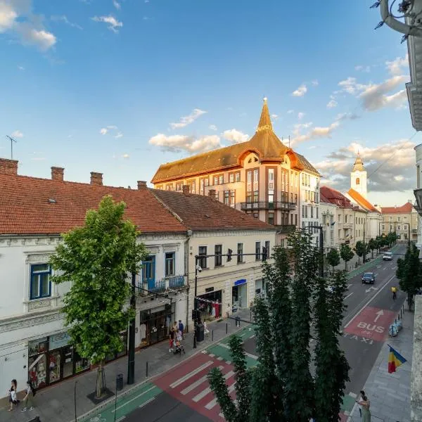 Noble 5 star House in Unirii plaza, hotel i Cluj-Napoca