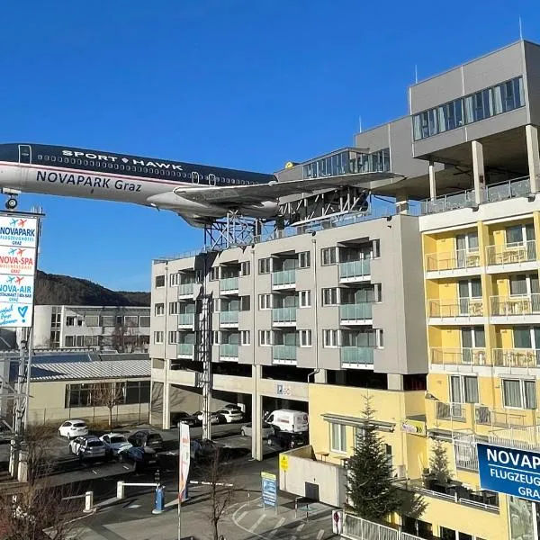 NOVAPARK Flugzeughotel Graz, hotel Gratweinben