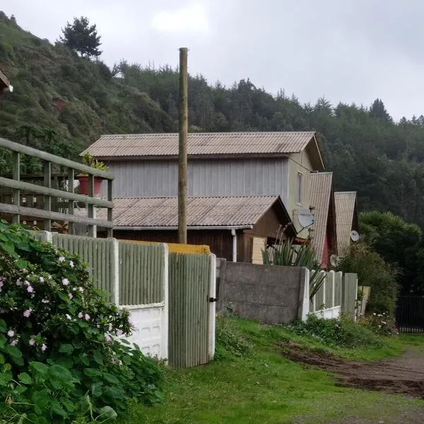 Cabaña los Delfines, хотел в Дуао