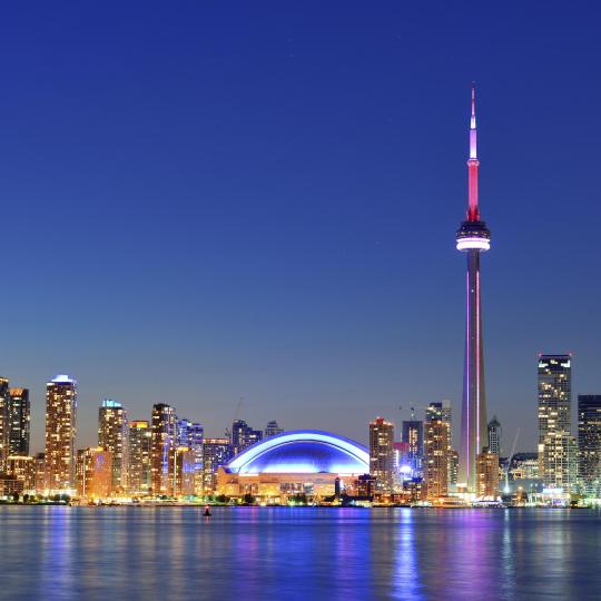 Le cime vertiginose della CN tower