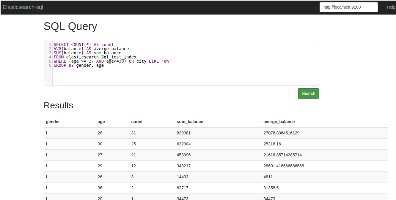 Web frontend overview