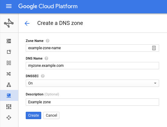 Membuat zona bertanda tangan DNSSEC