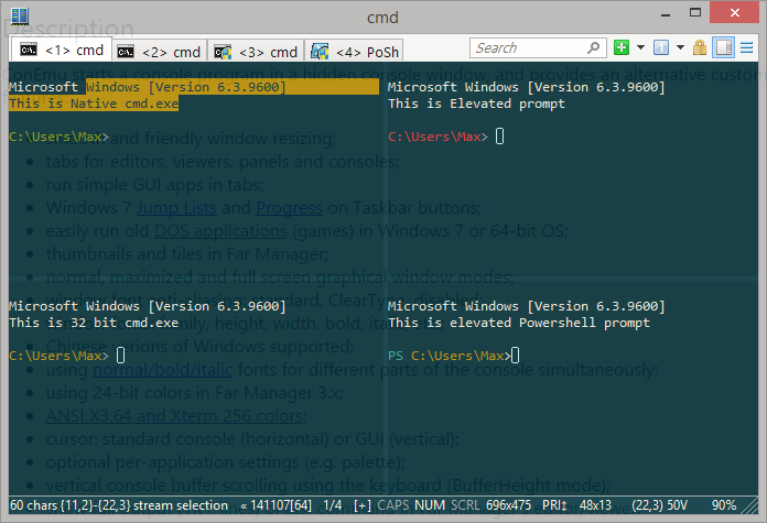 ConEmu screenshot