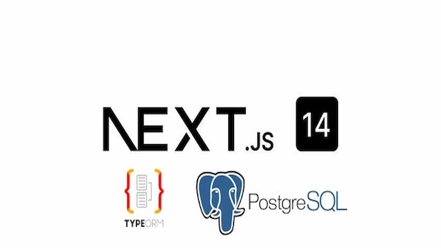 Propuesta de Arquitectura de aplicaciones NextJs con el ORM Typeorm y base de datos postgresql logo