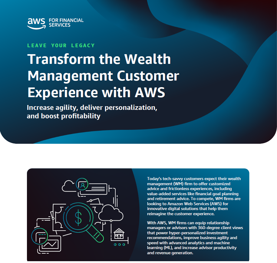 Transform the Wealth Management Customer Experience with AWS thumbnail