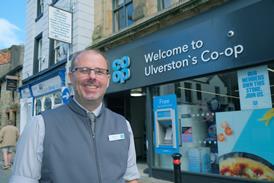 Ulverston Coop manager Darren Miller