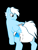 Size: 512x680 | Tagged: safe, artist:cavewolfphil, oc, oc only, pegasus, pony, g4, abdl, black background, clean diaper, diaper, diaper butt, diaper fetish, fetish, male, non-baby in diaper, simple background, stallion, tail, white diaper