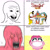 Size: 1920x1919 | Tagged: safe, artist:misterdavey, pinkie pie, alien, earth pony, human, mantis, pony, anthro, smile hd, g4, anthro with ponies, dokarian, meme, moltar, op has an opinion, op is a duck, soyjak, space ghost, space ghost coast to coast, wojak, zorak