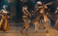 Shaxx and Arcite 99-40 banding together in the Red War.