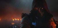 Uldren Sov about to murder Cayde-6.