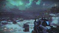 Another Picture of the Cosmodrome except in nighttime.