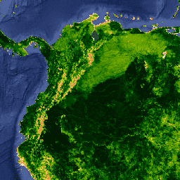 MODIS/061/MOD13A1 Sample Image