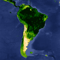 MODIS/061/MOD16A2 Sample Image