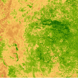 MODIS/MYD09GA_006_NDVI Sample Image