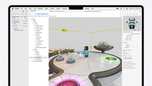 RealityKit 디버거 자세히 알아보기