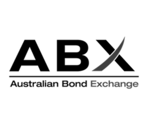 ABX Australian Bond Exchange logo in greyscale