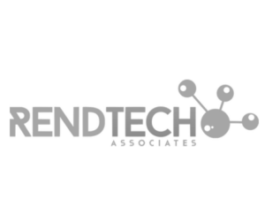 Rendetch logo in greyscale