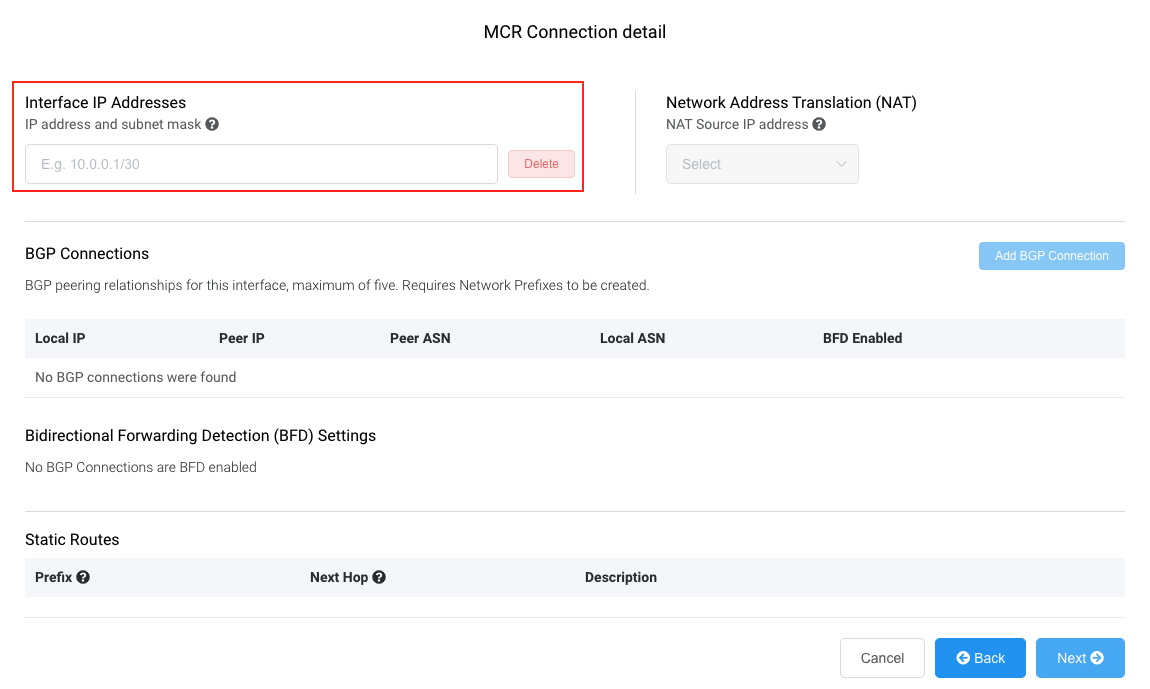 Router IP address