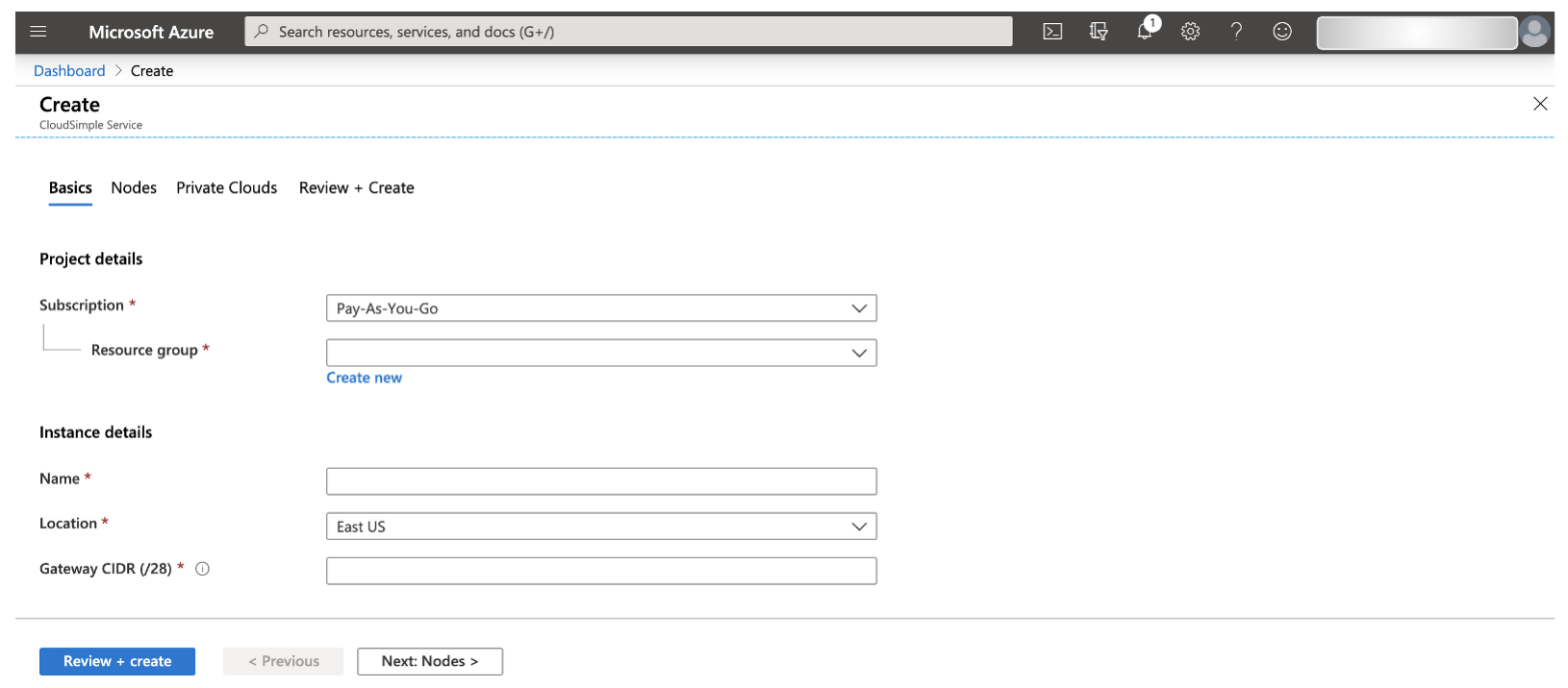 VMware Solution by CloudSimple