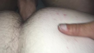 Fucked bareback by my bud at sexshop