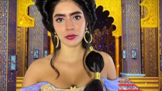 ASMR Princess Jasmine cuida de você 💦 🔥 👅