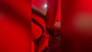 Vagina Roja, Gemidos, flaquita, Cabello chino, latina, orgasmo femenino, Gemidos ruidosos 🍷