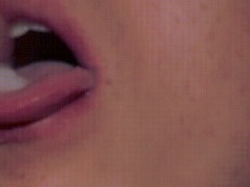 Cumming on his tongue 1 gif