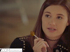 # #cute #face #lollipop #sexy # gif