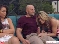 threesome suck cock gif