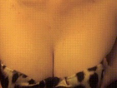 Strapless Bikini Big Boobs Tease gif