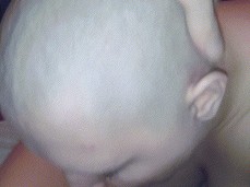 BALD GIRL SUCKING DICK gif