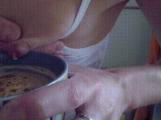 milk stream of dirty russian mom gif