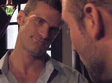 Landon Conrad & Tom Wolf; 0443 2; eye contact gif