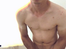 Justin J Shower Cum gif