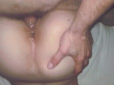 Wet pussy prone bone POV gif