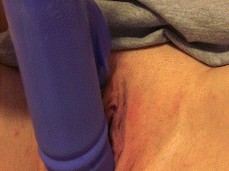 Cumming All Over Thrusting Dildo Again gif