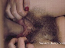 pov hairy closup gif