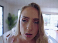 sexy blonde pov gif