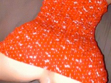 Sexy dress POV upskirt doggystyle gif