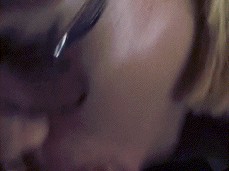 French rose métisse suck Dick a car2 gif